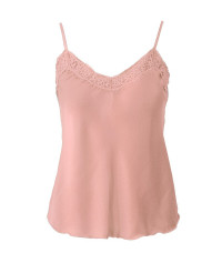 Sleeveless lace top