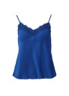 Sleeveless lace top