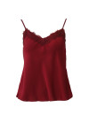 Sleeveless lace top
