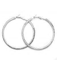 Medium size hoops with strass