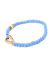 Bracelet with heart and strass