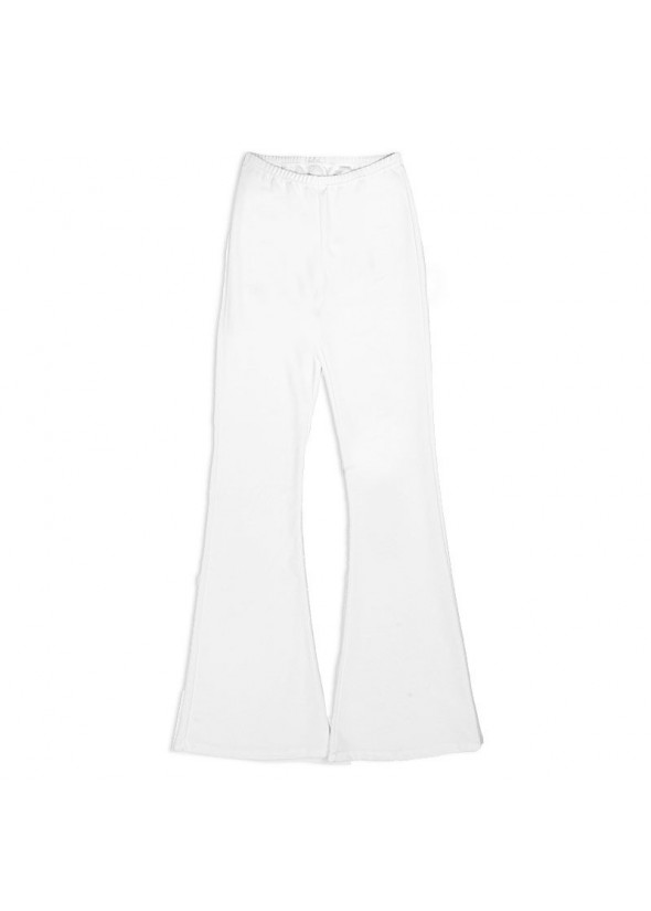 White bell bottoms pants