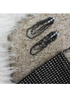 Long strass earrings