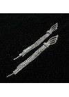 Long  wing shaped earrings