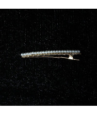 Μονό κλιπ μαλλιών με πέρλες