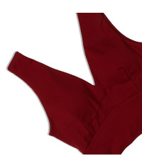 Plain colored crop top