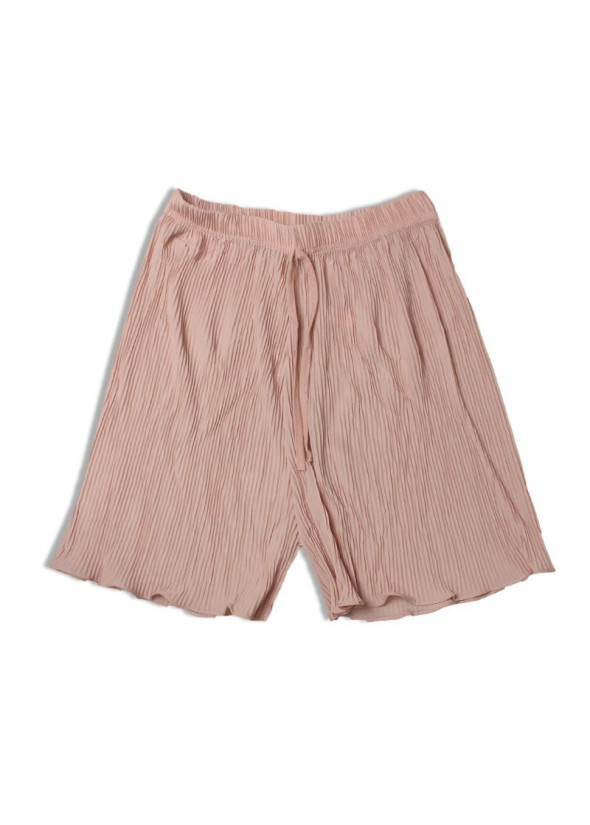 Pleated shorts