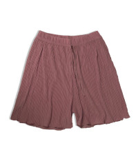 Pleated shorts