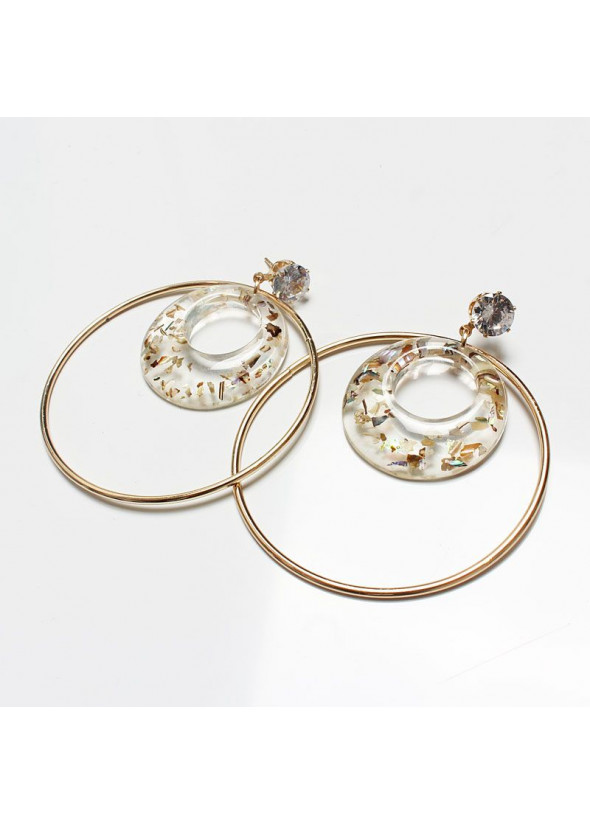 Hoop earrings