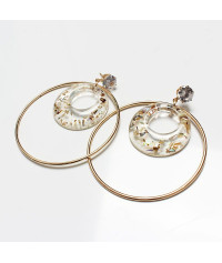 Hoop earrings