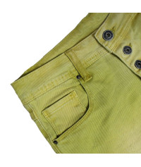 Green long shorts