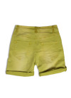 Green long shorts