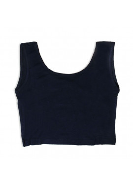 Crop top with x on the back