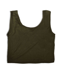 Crop top with x on the back