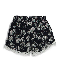 Shorts with floral