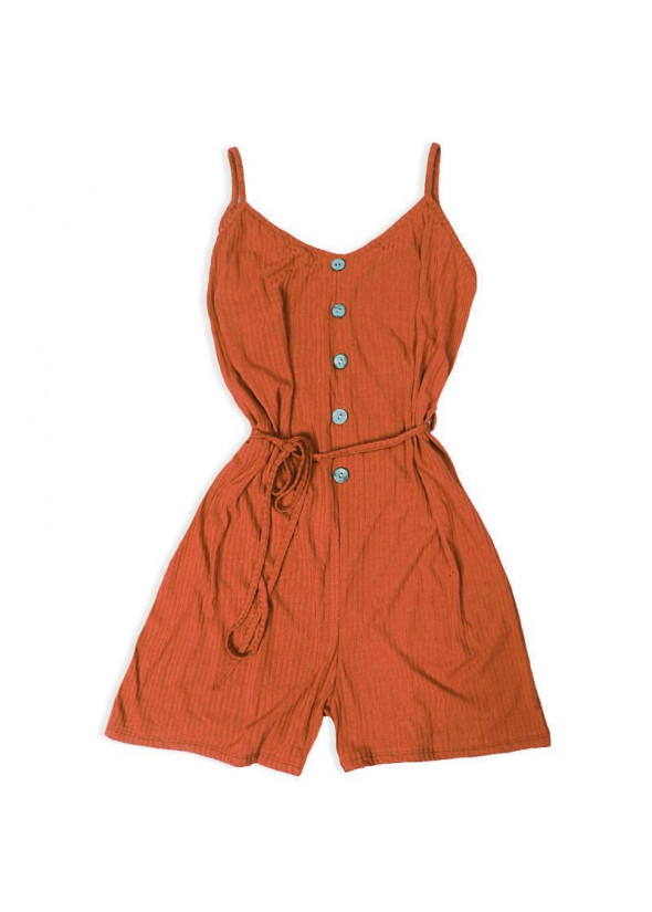 Rib playsuit