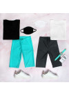 Metallic short leggings