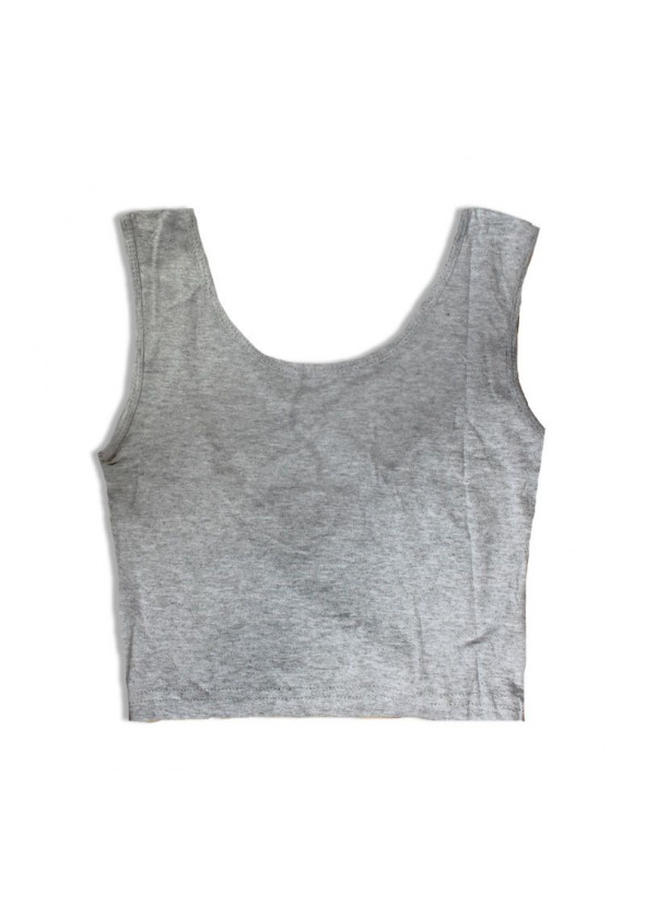 Crop top with x on the back