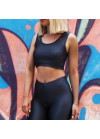 Athletic metalic top