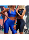 Athletic metalic top