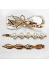 Hair clips with seashells