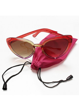 Sunglasses with colored frame