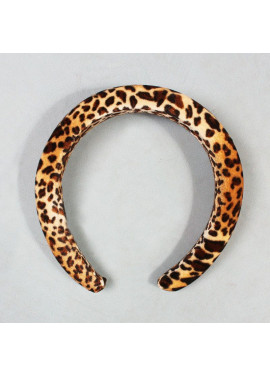 Leopard print headband