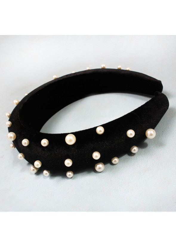 Headband with pearls