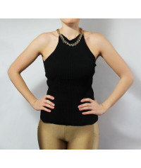 Rib top with chain