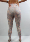 Leggins with snake print