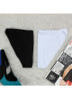Set 1+1 briefs black-white