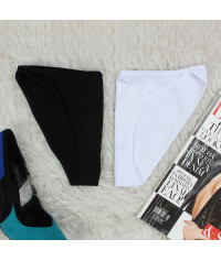 Set 1+1 briefs black-white