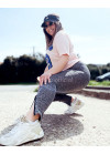 Leggins with zipper