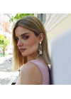 Long earrings