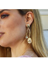 Long earrings