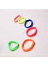 Color full hair elastics set