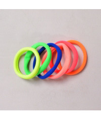 Color full hair elastics set