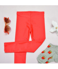 Kids leggins red