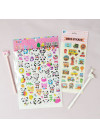 Set 1+1 stickers