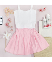 Plain color skirt