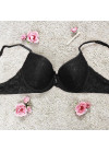 Black lace bra