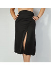 Satin skirt