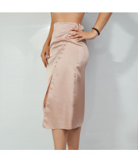 Satin skirt