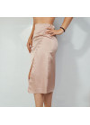 Satin skirt