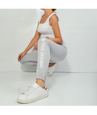 Sweatpants with lettering