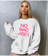 Φούτερ με στάμπα bad vibes