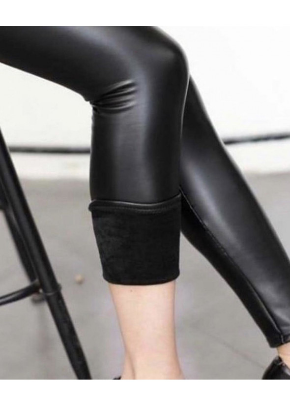 Leatherette leggins