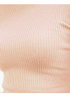 Blouse with turtleneck