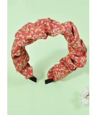 Hair band with flower