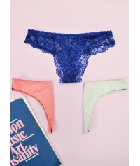 Set of 3 underwear strings